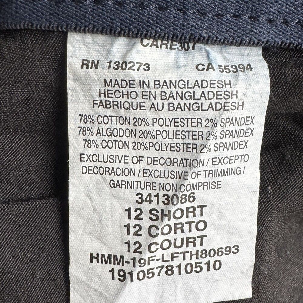 Lee Straight Leg Jeans Womens 12 Short Regular Fit Blue Denim Measures 32 x 28.5 - Picture 4 of 7